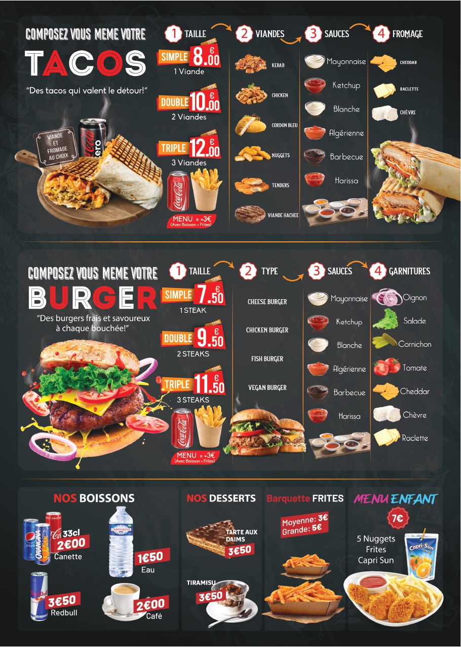 Resto mobile - Carte